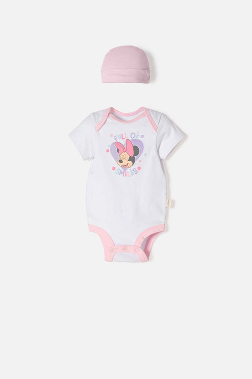 SET PRIMER DIA BEBE NIÑA INTERIOR MINNIE