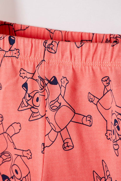 PIJAMA DE BLUEY MULTICOLOR DE PANTALÓN LARGO PARA NIÑO 2T A 6T