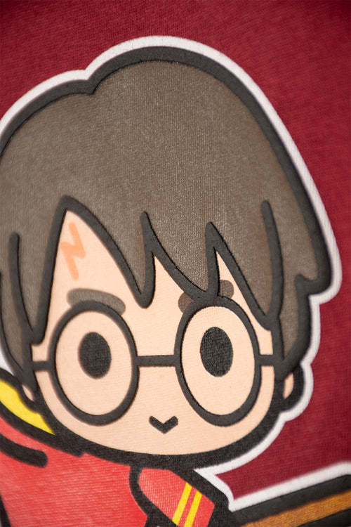 HARRY POTTER SHORT SLEEVE RED T-SHIRT FOR BOYS 2T TO 6T