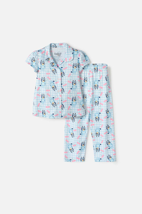 BLUEY MULTICOLOR LONG-PANTS PAJAMA FOR GIRLS 2T TO 6T