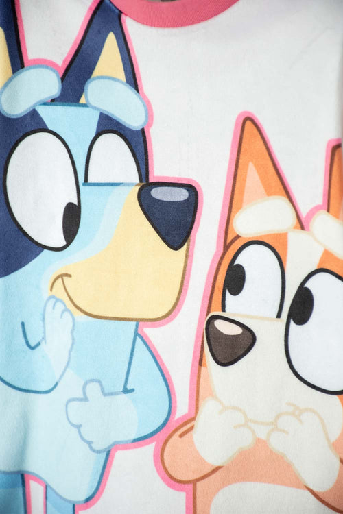 BLUEY MULTICOLOR FLEECE PAJAMAS FOR GIRLS SIZES 2T TO 6T