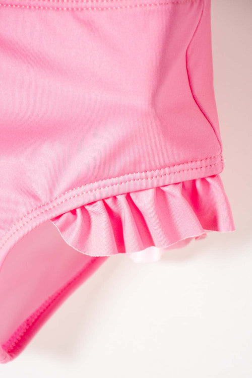 BLUEY LONG-SLEEVED MULTICOLOR BATHING SUIT FOR GIRLS 2T TO 6T