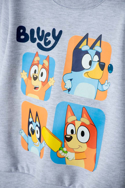 BLUEY LONG PANTS SET BLUE FOR BOYS 2T TO 6T