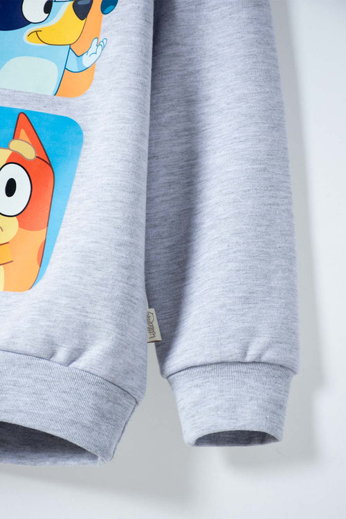 BLUEY LONG PANTS SET BLUE FOR BOYS 2T TO 6T