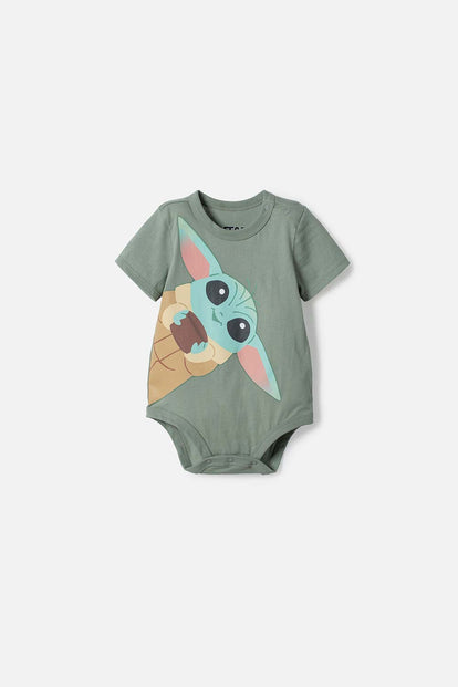MANDALORIAN BABY BOY BODYSUIT