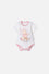 BODY DE WINNIE THE POOH MANGA CORTA MARFIL PARA NIÑA