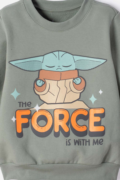 MANDALORIAN TODDLER OUTDOOR WALKING SWEATER