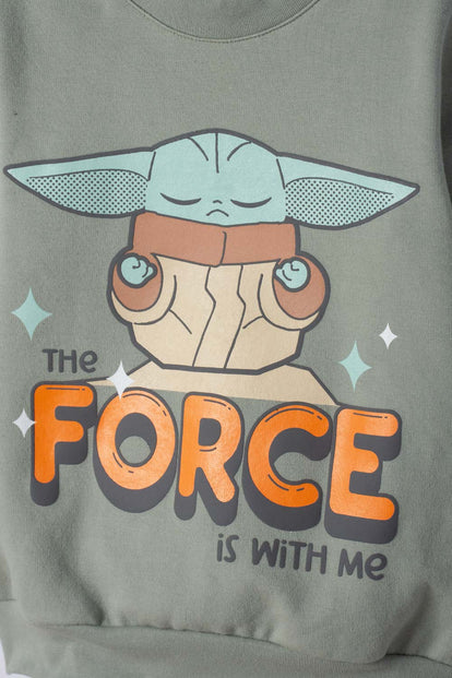 MANDALORIAN TODDLER OUTDOOR WALKING SWEATER