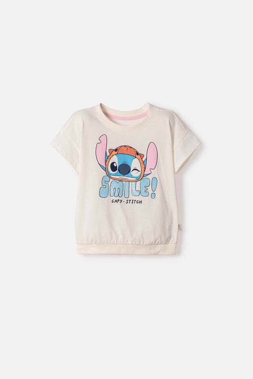 CAMISETA CAMINADOR NIÑA EXTERIOR LILO Y STITCH