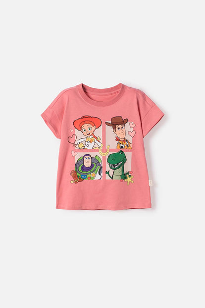 GIRL'S OUTDOOR WALKER T-SHIRT TOY STO