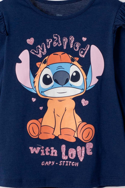 CAMISETA CAMINADOR NIÑA EXTERIOR LILO Y STITCH