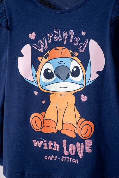 CAMISETA CAMINADOR NIÑA EXTERIOR LILO Y STITCH
