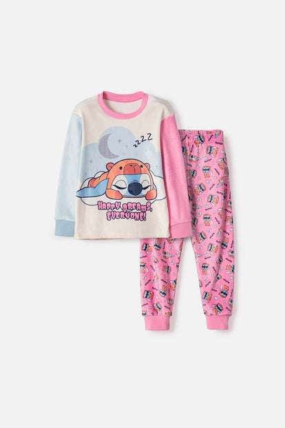 GIRL'S LILO AND ST. INDOOR SLEEPSUIT