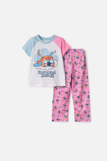 GIRL'S LILO AND STITCH INDOOR SLEEPSUIT