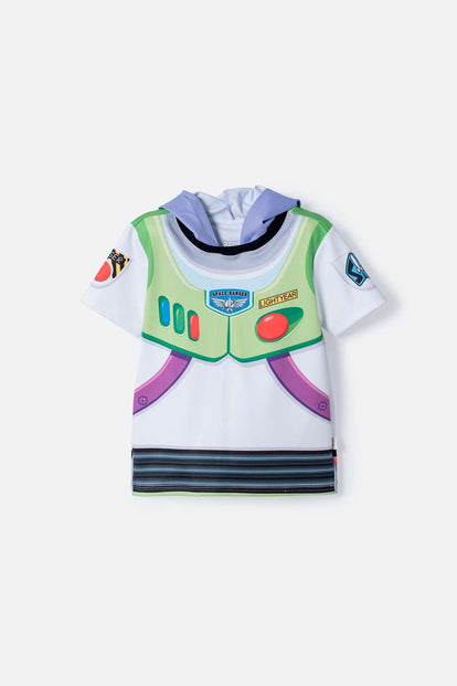 CAMISETA DE TOY STORY CON CAPUCHA MULTICOLOR PARA NIÑA 2T A 6T