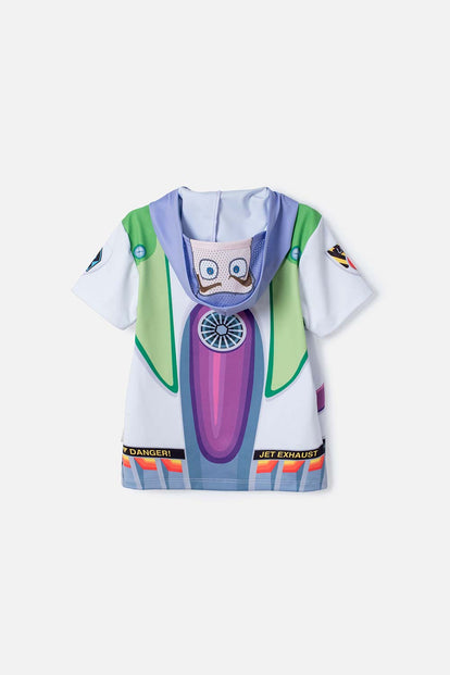 CAMISETA DE TOY STORY CON CAPUCHA MULTICOLOR PARA NIÑA 2T A 6T