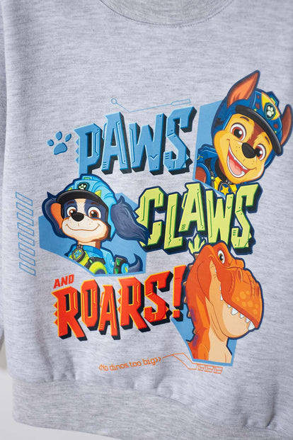 BUZO DE PAW PATROL CERRADO GRIS PARA NIÑO 2T A 6T