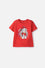 CAMISETAS DE PAW PATROL MANGA CORTA ROJO PARA NIÑO DE 2T A 6T