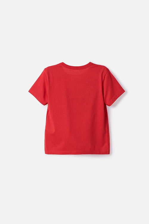 CAMISETAS DE PAW PATROL MANGA CORTA ROJO PARA NIÑO DE 2T A 6T