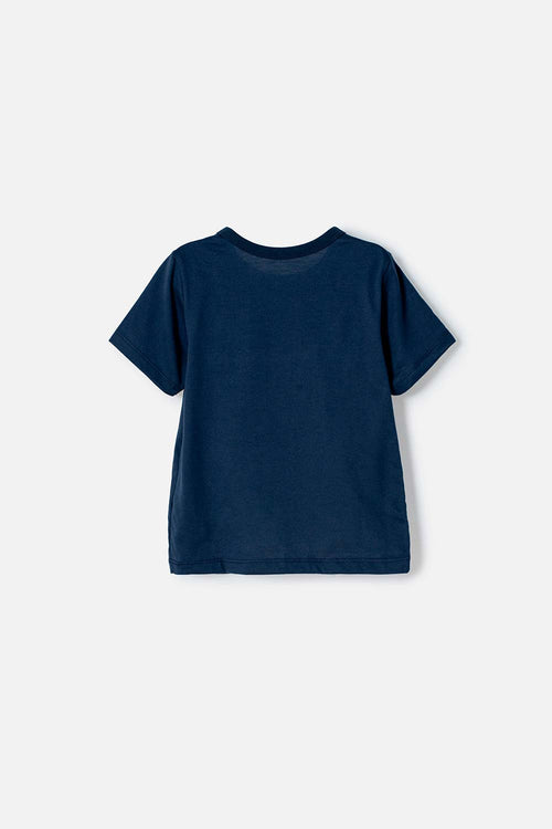 CAMISETAS DE CARS MANGA CORTA AZUL PARA NIÑO 2T A 6T