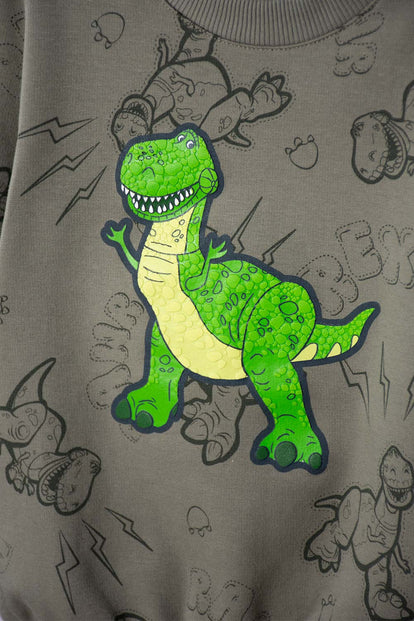 BUZO DE TOY STORY CERRADO VERDE PARA NIÑO 2T A 6T