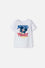 CAMISETAS DE MICKEY MOUSE MANGA CORTA BLANCO PARA NIÑO 2T A 6T