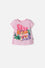 CAMISETA DE PAW PATROL MANGA CORTA ROSADO PARA NIÑA 2T A 6T