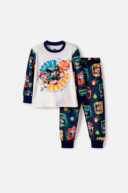 PIJAMA DE PAW PATROL PANTALÓN LARGO MULTICOLOR PARA NIÑO 2T A 6T