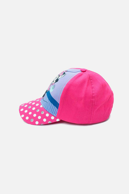 GORRA  DE NIÑA, FUCSIA/MORADA DE MINNIE MOUSE ©DISNEY