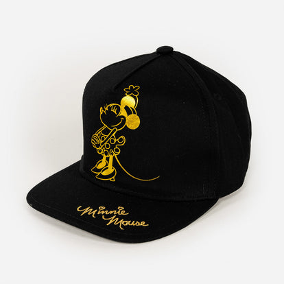 GORRA DE NIÑA, NEGRA DE MINNIE MOUSE DISNEY