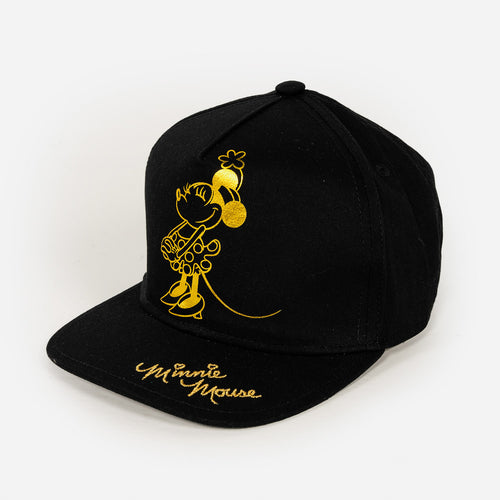 GORRA DE NIÑA, NEGRA DE MINNIE MOUSE DISNEY
