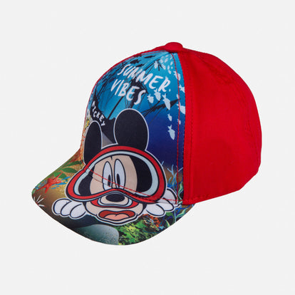 GORRA DE VERANO DE  MICKEY MOUSE PARA NIÑO