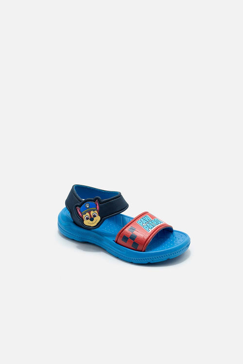 BOY'S BLUE AND RED PAW PATROL SANDALS
