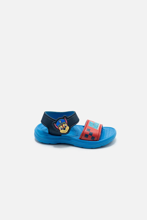 BOY'S BLUE AND RED PAW PATROL SANDALS