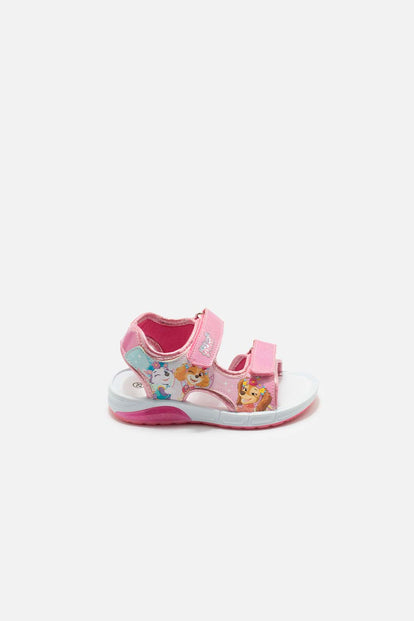 SANDALIA DE PAW PATROL ROSADAS PARA NIÑA