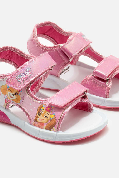 GIRLS' PINK PAW PATROL SANDALS