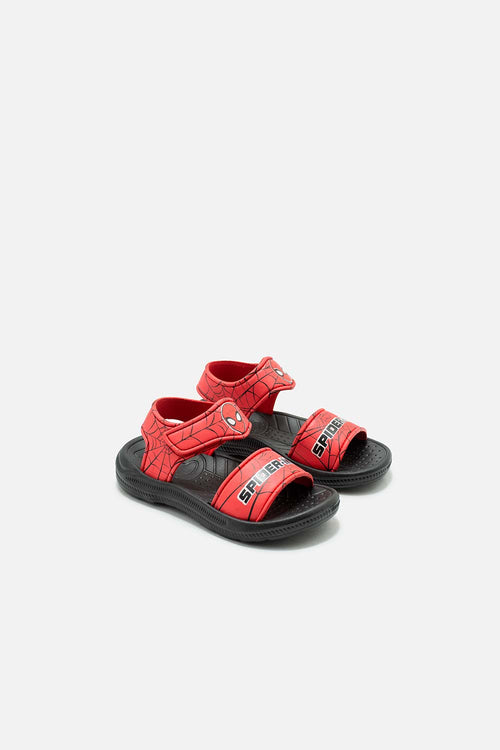 SPIDER-MAN RED AND BLACK SANDAL FOR BOYS