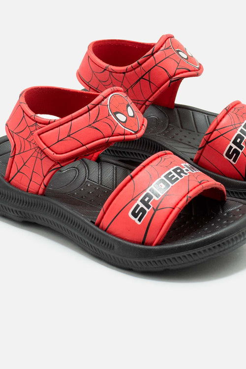 SPIDER-MAN RED AND BLACK SANDAL FOR BOYS